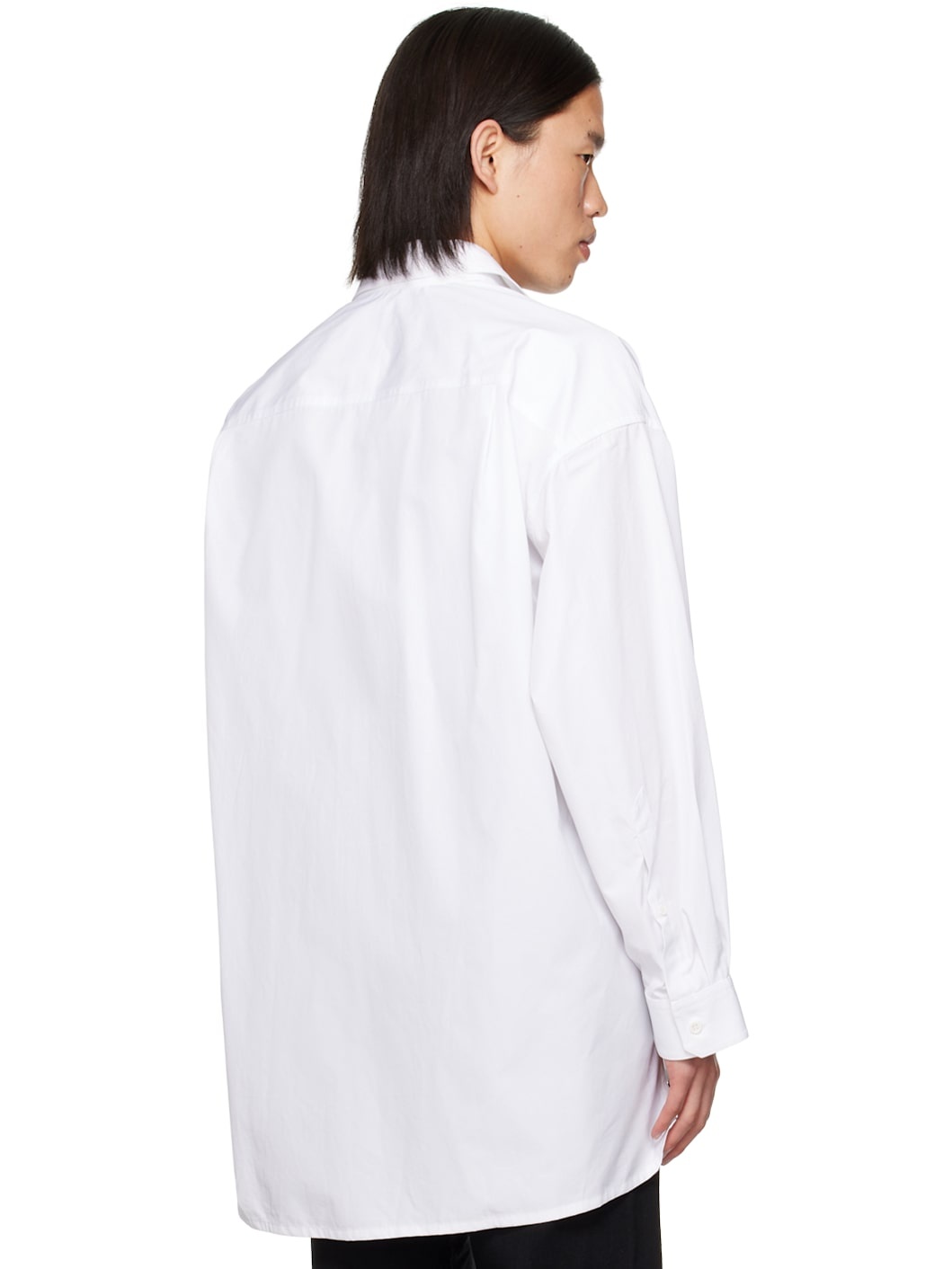 White Oversized Shirt - 3