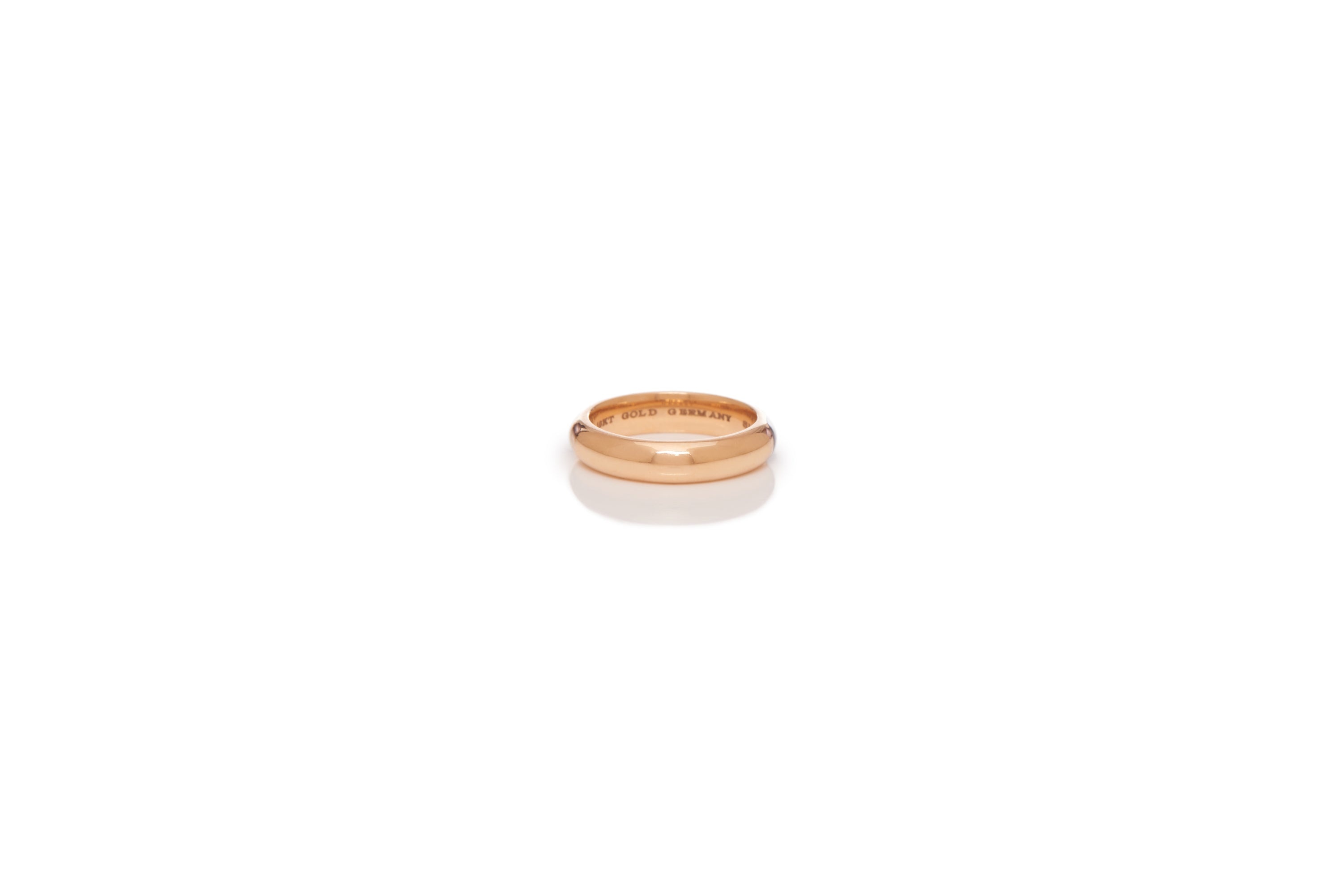 Vitreous Black Enamel & 18K Gold Ring - 4
