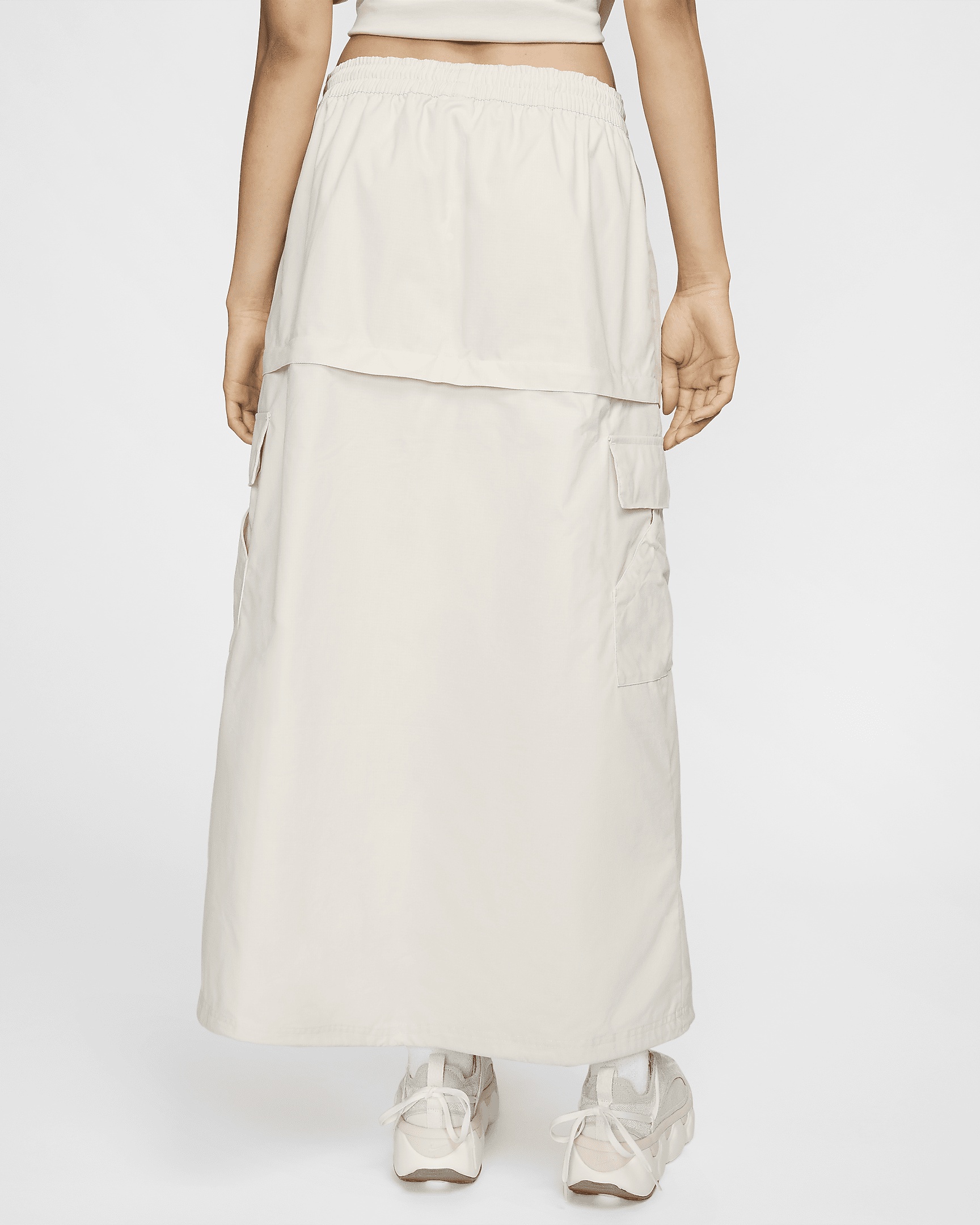 Nike Sportswear Essential Women's Mid-Rise Woven Cargo Midi Skirt - 2