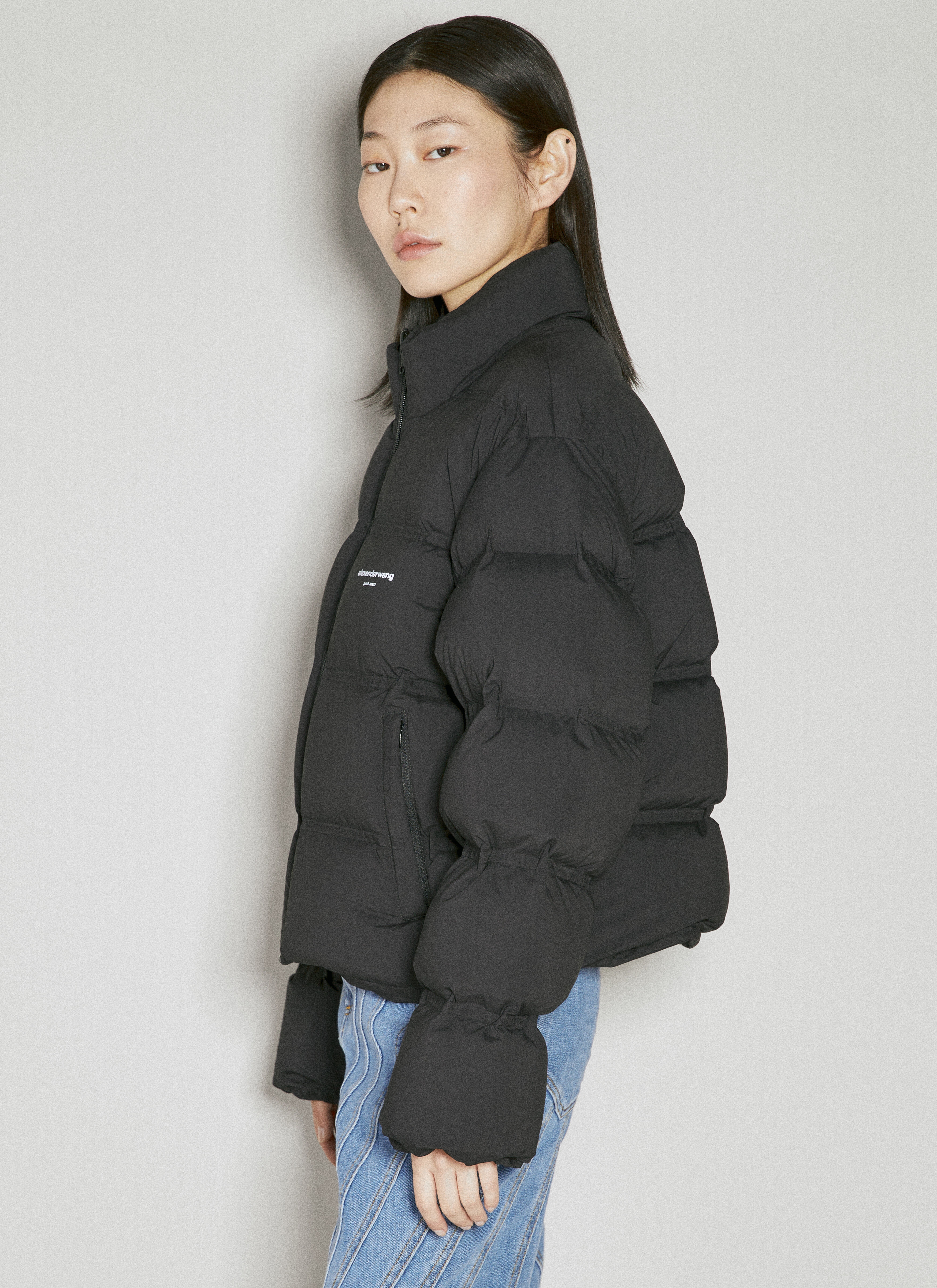 Alexander Wang Cropped Puffer Down Jacket | lncc | REVERSIBLE