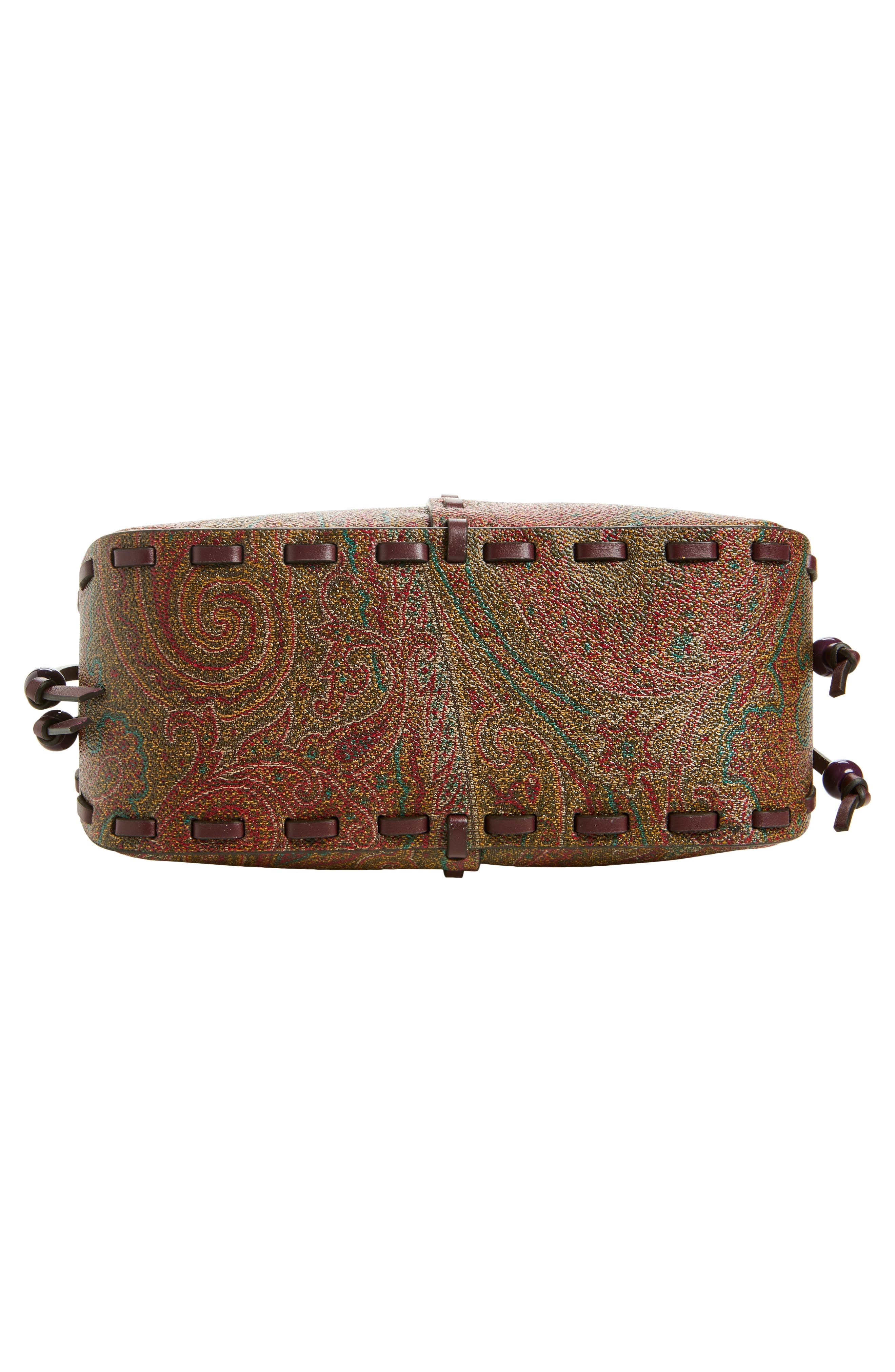 Etro Vulcan Arnica Coated Crossbody Bag in Vino at Nordstrom - 6