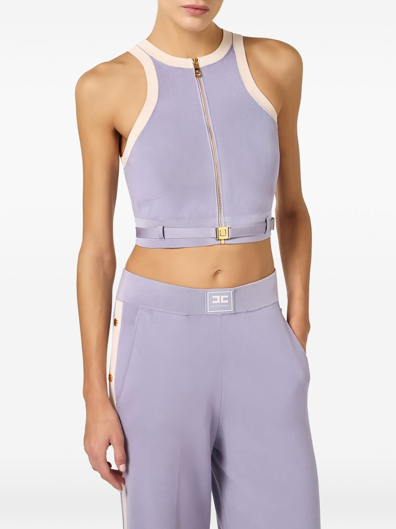 racerback zip knit top 4