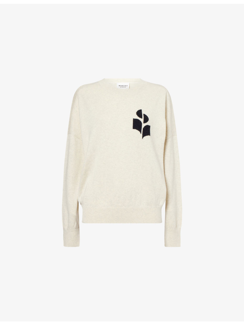 Marisans Intarsia Cotton-Blend Knitted Jumper - 1