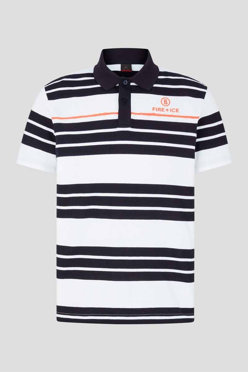 Ramon Polo shirt in Navy blue/White 1