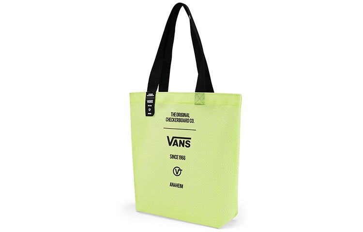 Vans Logo Printed PVC Tote Bag 'Green Black' VN0A4P4BH37 - 2