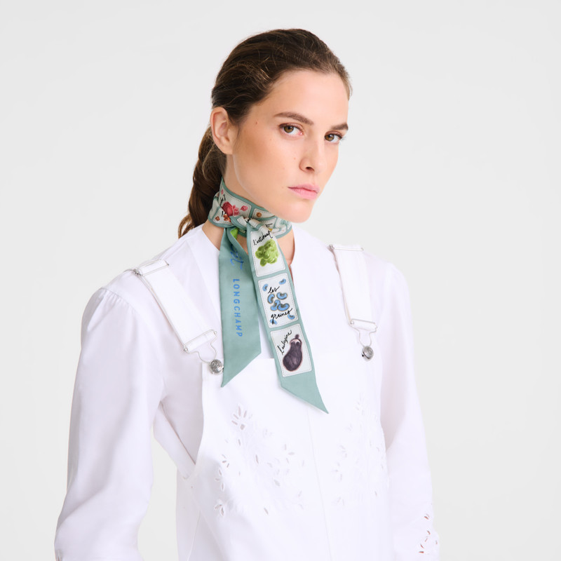 Longchamp Pink and Green Headband Vervain - OTHER outlook