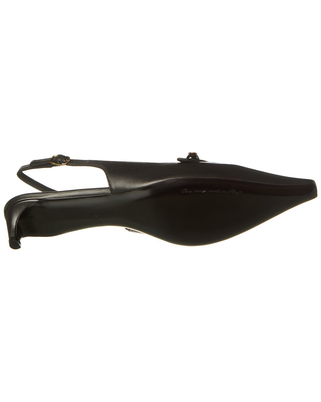 Dolce & Gabbana DG Logo Leather Slingback Pump - 4