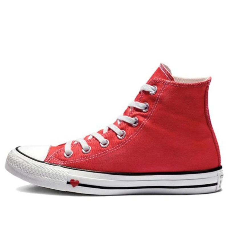 Converse Chuck Taylor All Star Sucker Love Denim High Top 'Red' 163305C - 1