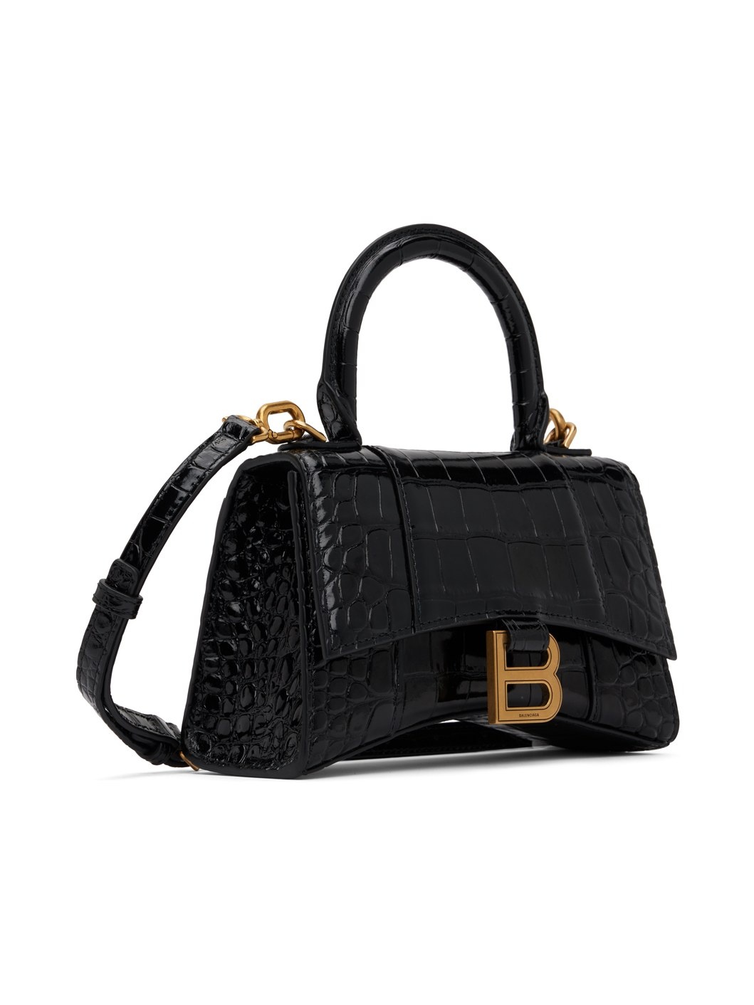 Black XS Hourglass Bag - 2