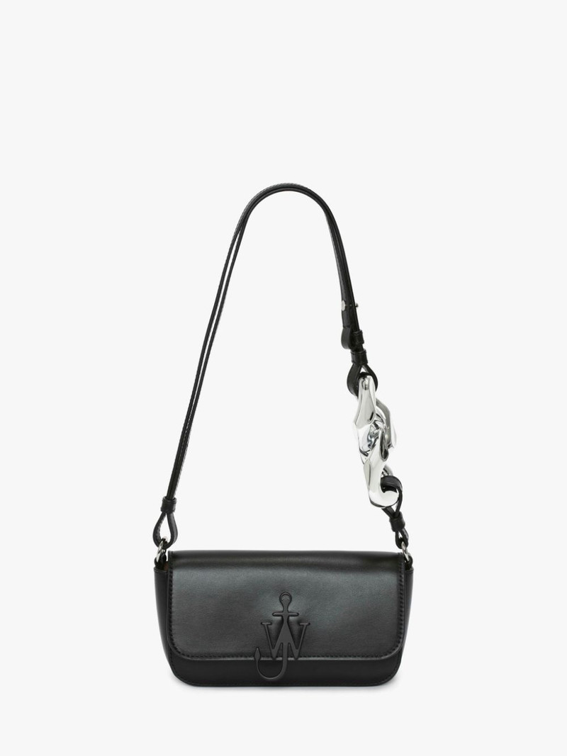 ANCHOR CHAIN BAGUETTE - LEATHER SHOULDER BAG - 1