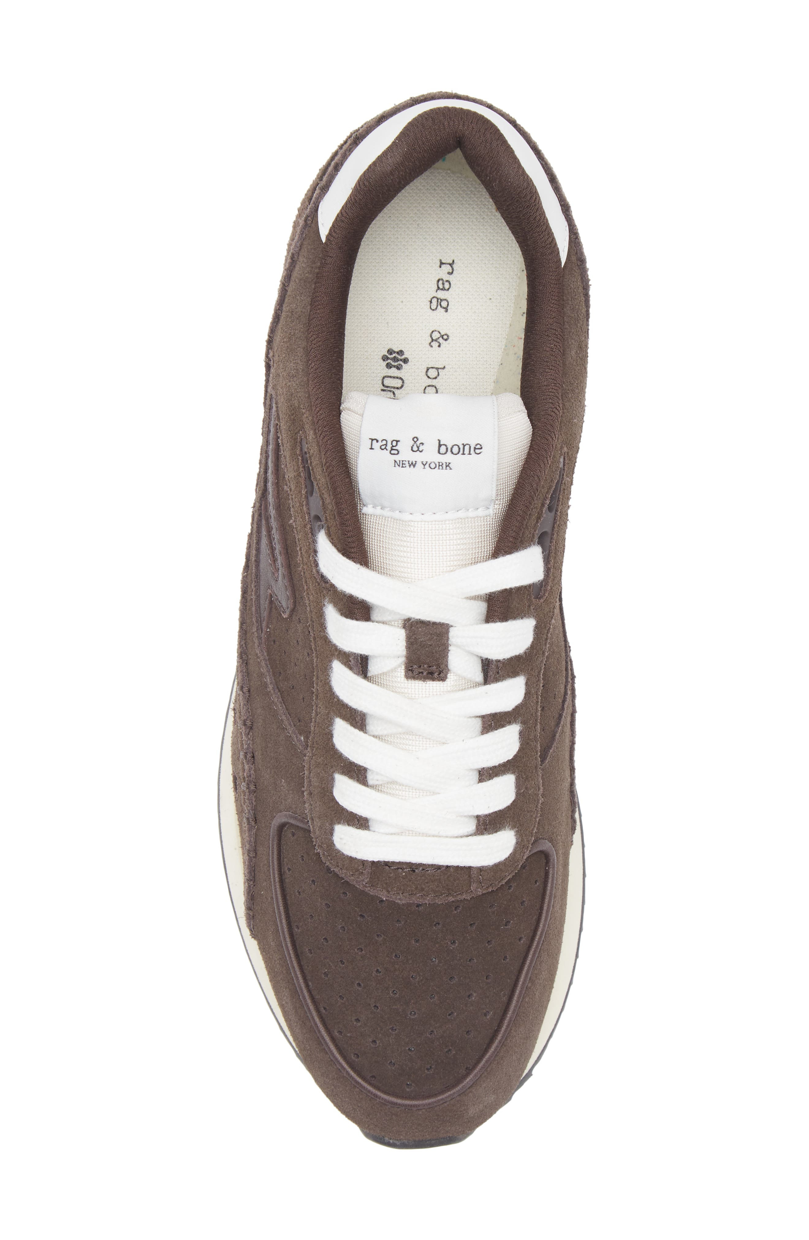 rag & bone Drift Runner Sneaker in Dark Espresso Suede at Nordstrom - 5