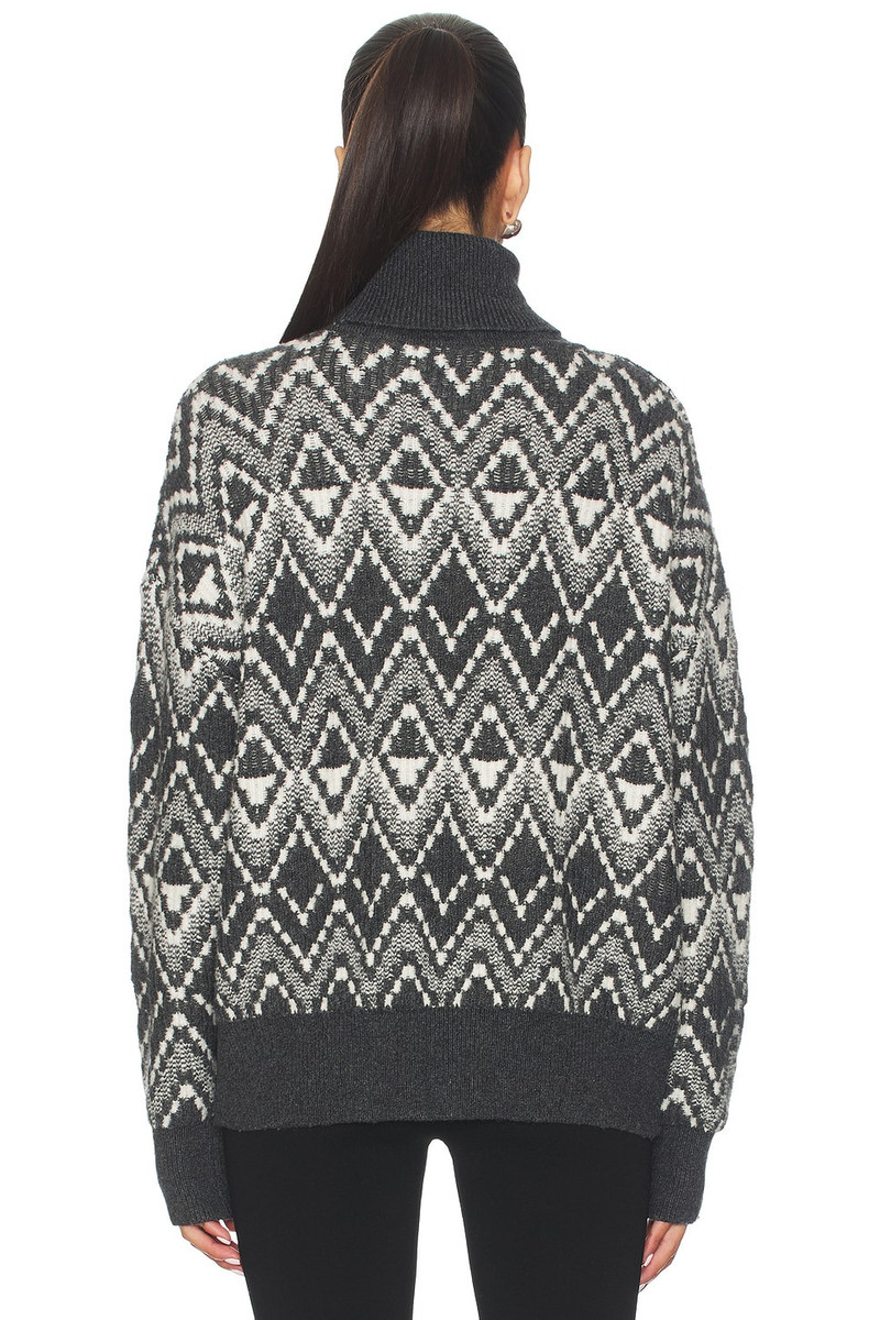 VARLEY Ida Relaxed Fairisle Rollneck Sweater outlook