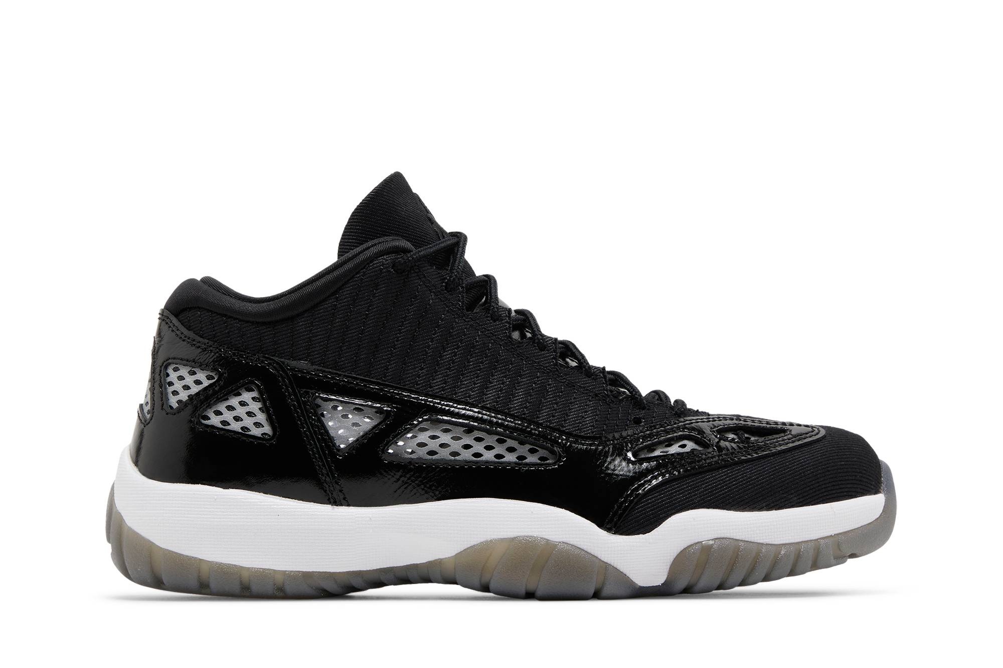 Air Jordan 11 Retro Low IE 'Black White' - 1
