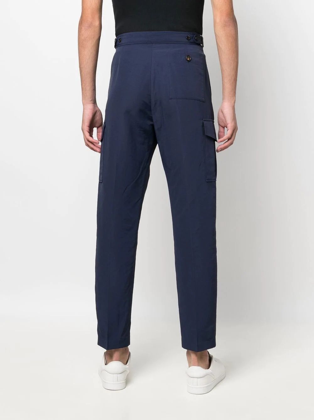 mid-rise tailored trousers - 4