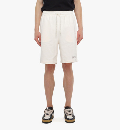 MCM MCM Essentials Logo Track Shorts in Organic Cotton outlook