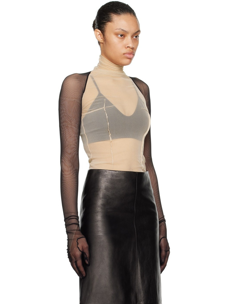 Ann Demeulemeester Black Larissa Gloved Sleeves outlook