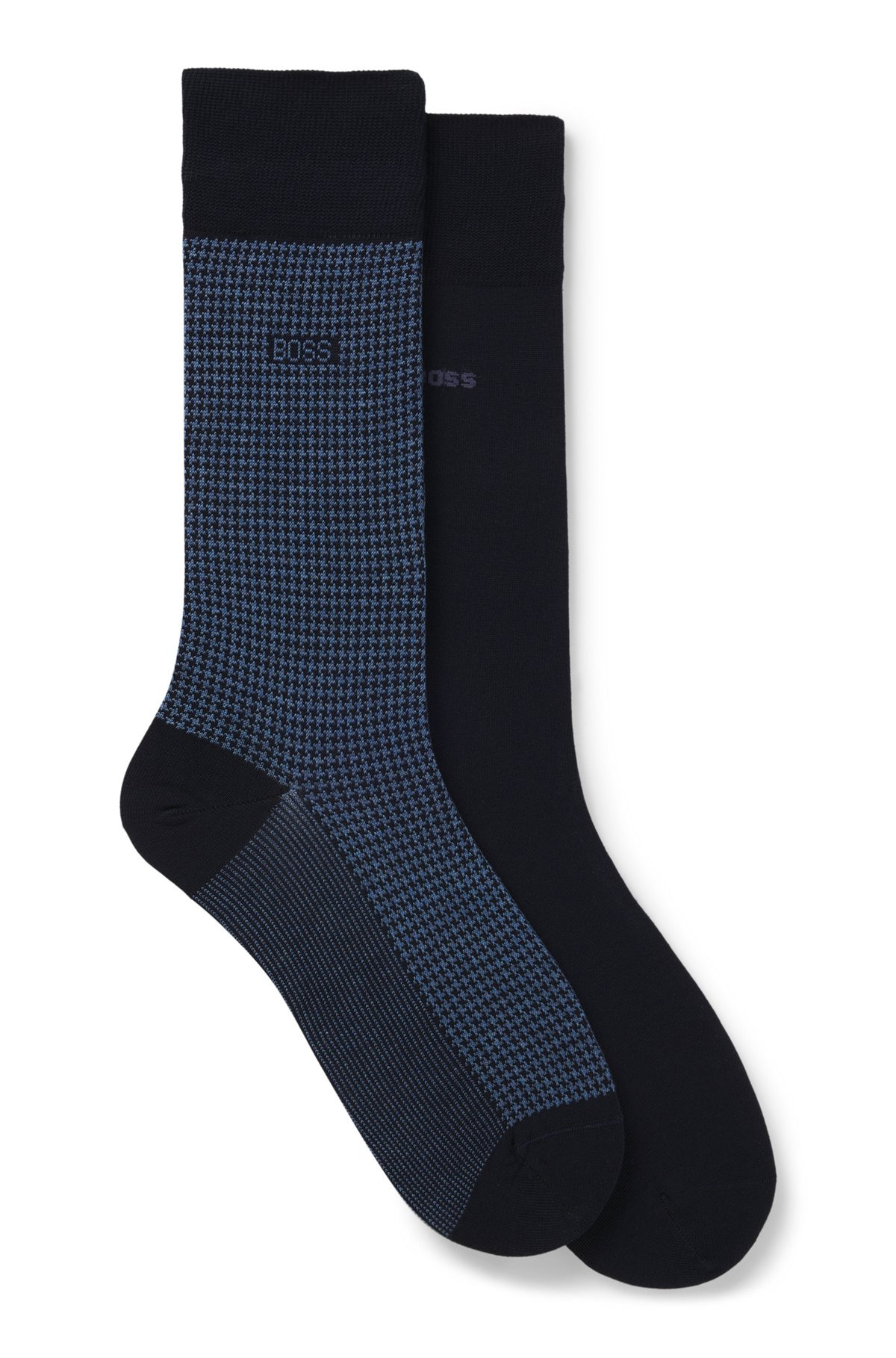 TWO-PACK OF SOCKS IN A COTTON BLEND - 1