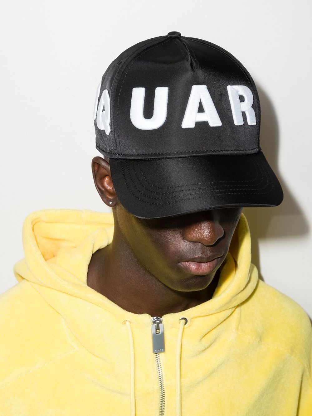 embroidered-logo baseball cap - 2