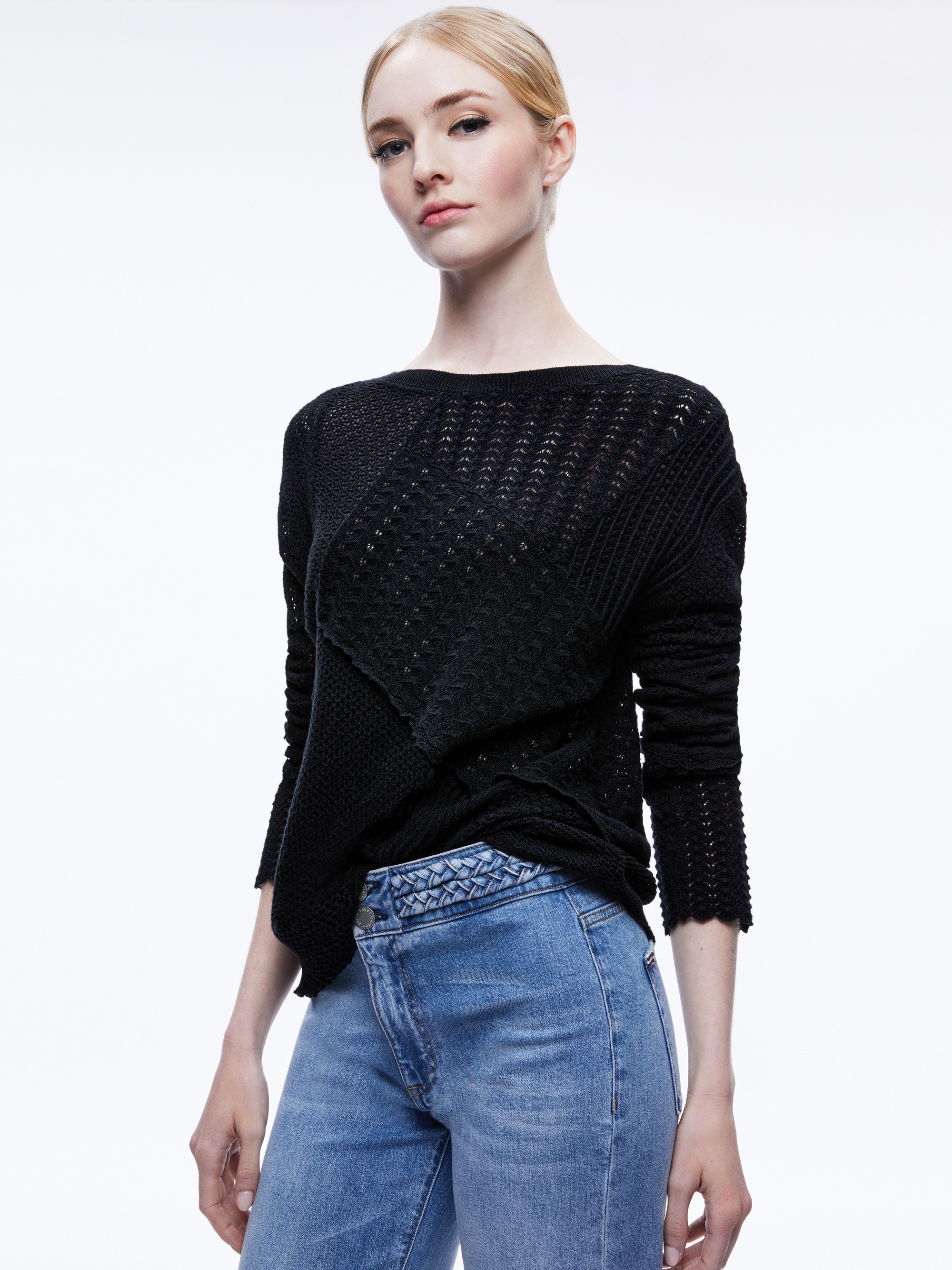 KRAVIT PATCHWORK SWEATER - 2