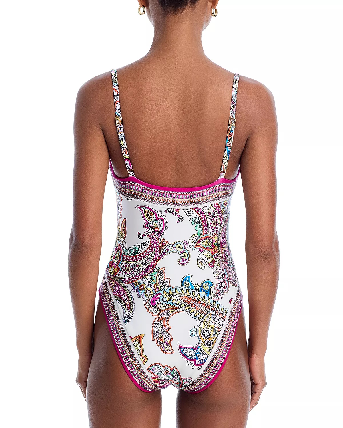 Remi Bright Paisley One Piece Swimsuit - 2