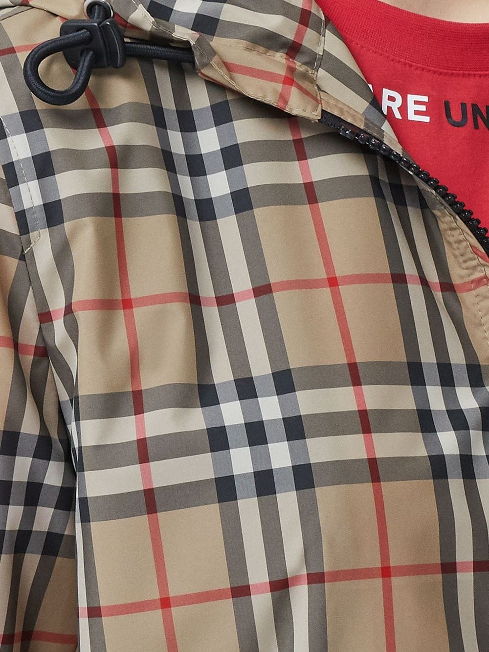 Vintage Check hooded jacket - 5