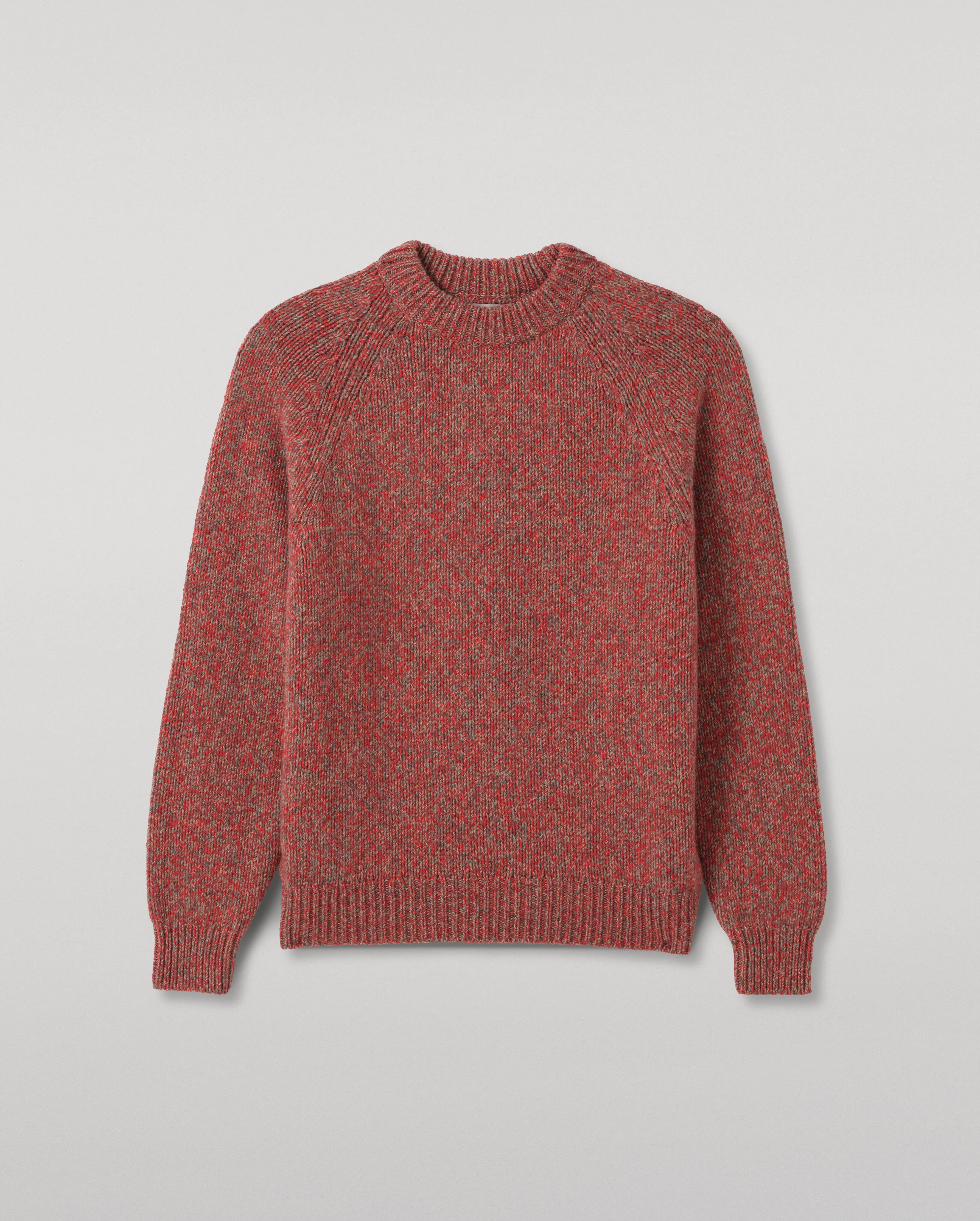 Fyfe Red Cashmere Jumper - 1