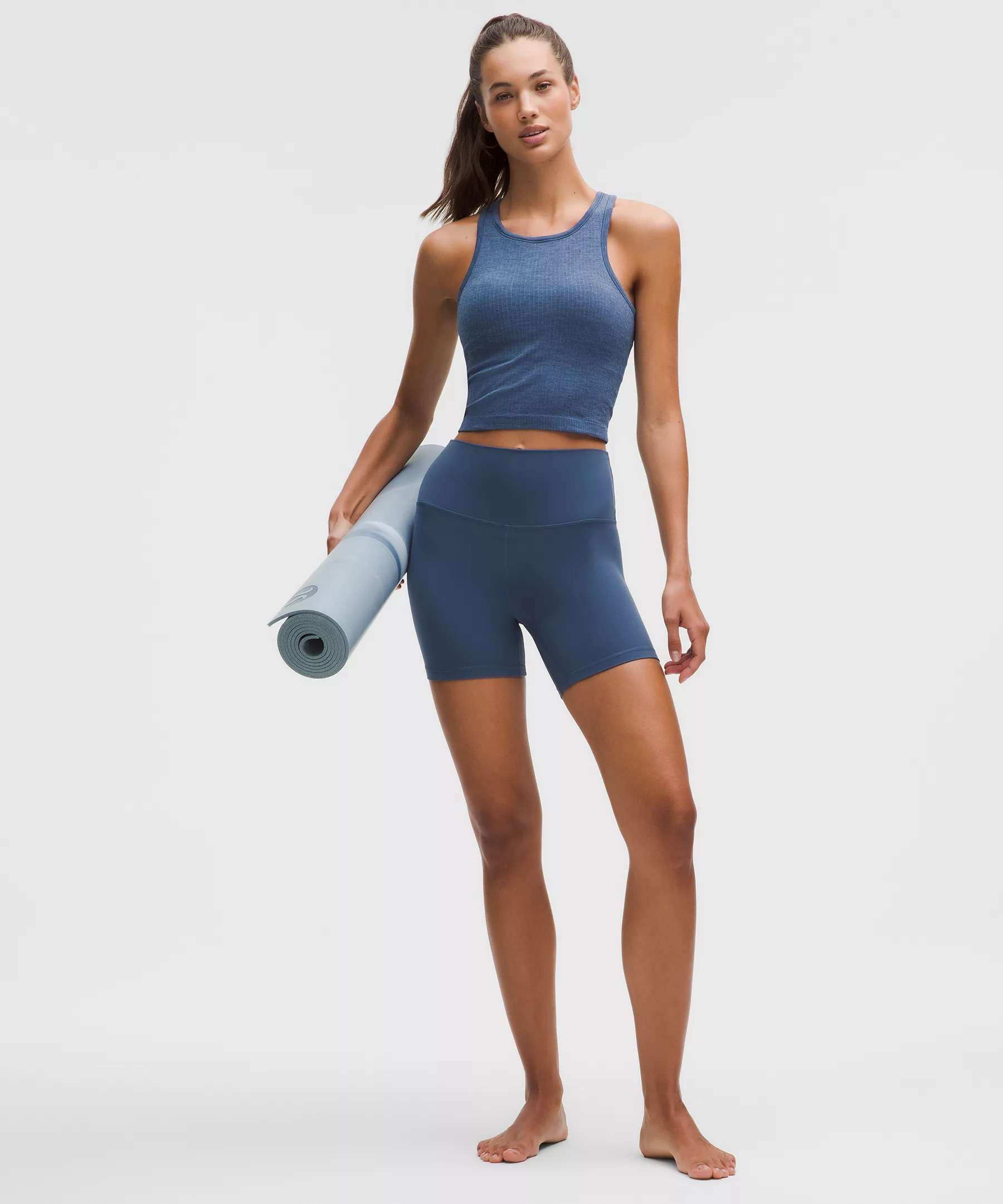 Ebb to Street Cropped Racerback Tank Top *Light Support, B/C Cup - 3