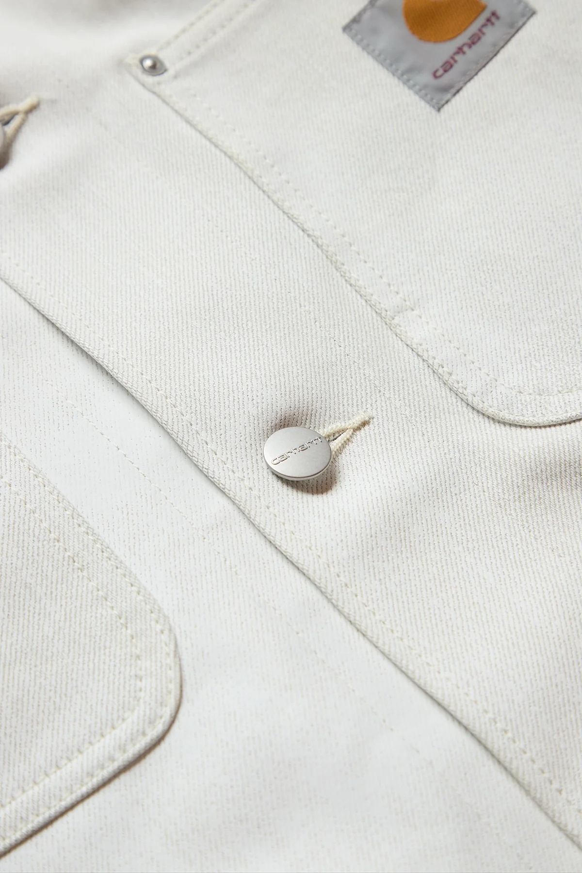 Junya Watanabe Man X Carhartt Coated Clapton Jacket White - 3