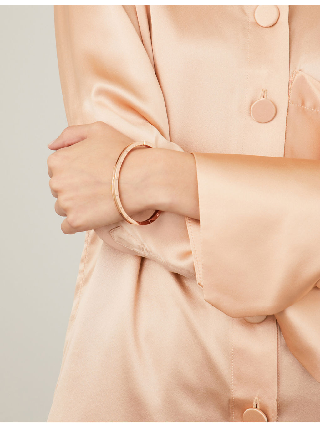 B.zero1 18ct rose-gold bangle bracelet - 2