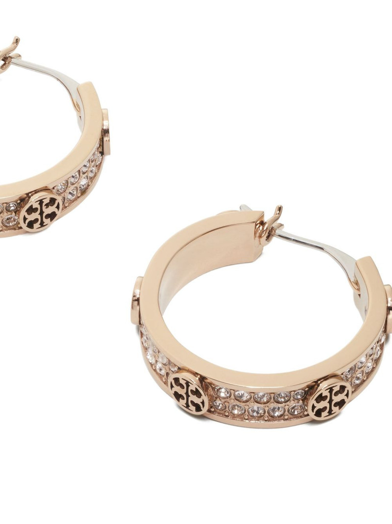 pavé hoop earrings 3