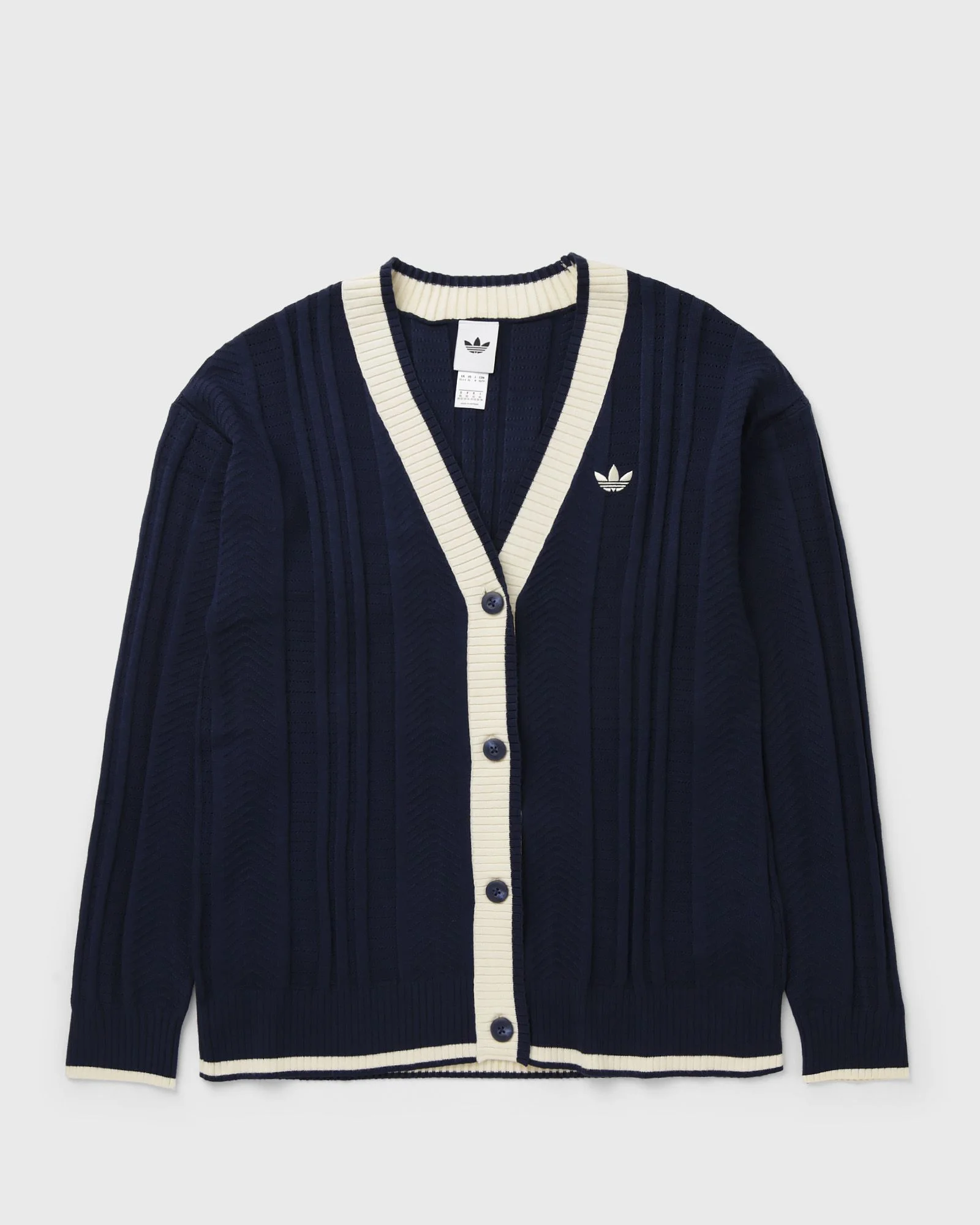 WMNS CABLE KNIT CARDIGAN - 1