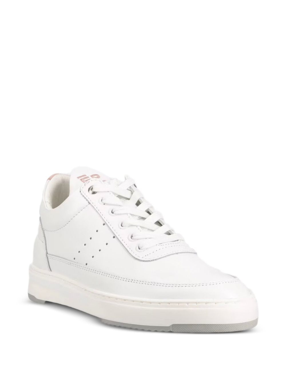leather low-top sneakers - 2