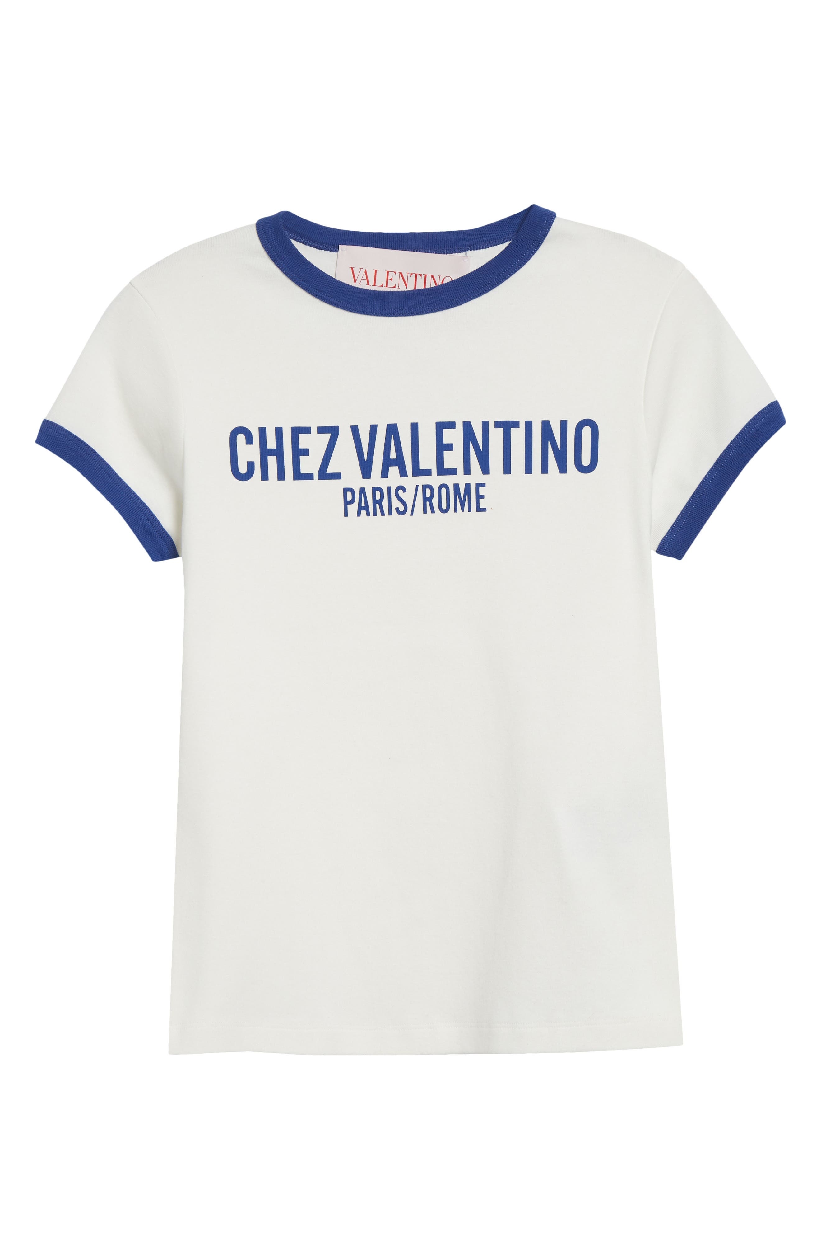 Valentino Valentino Garavani Chez Valentino Ringer T-Shirt