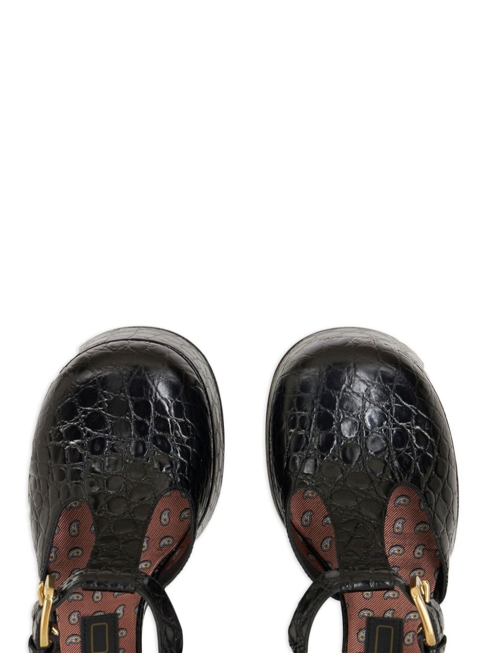 Mary Jane 110mm round-toe pumps - 4