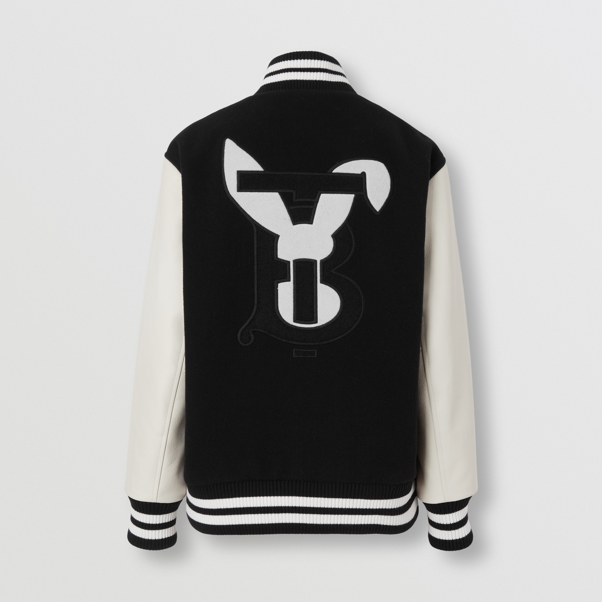 Rabbit Appliqué Technical Wool Bomber Jacket - 8