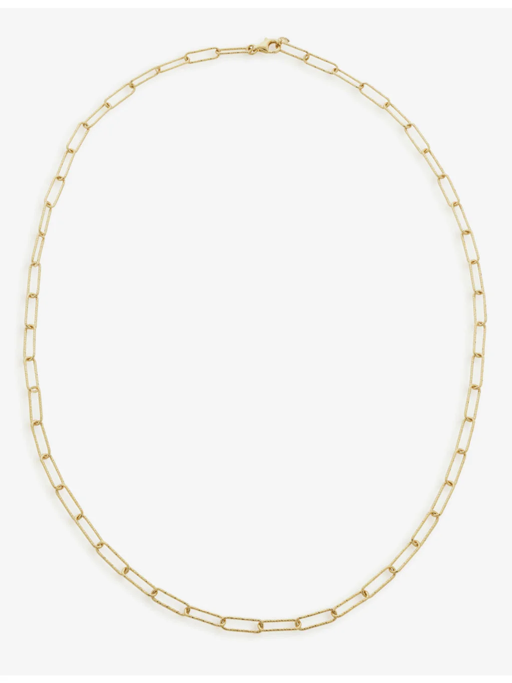 Alta 18ct textured yellow gold-plated vermeil sterling-silver necklace - 1