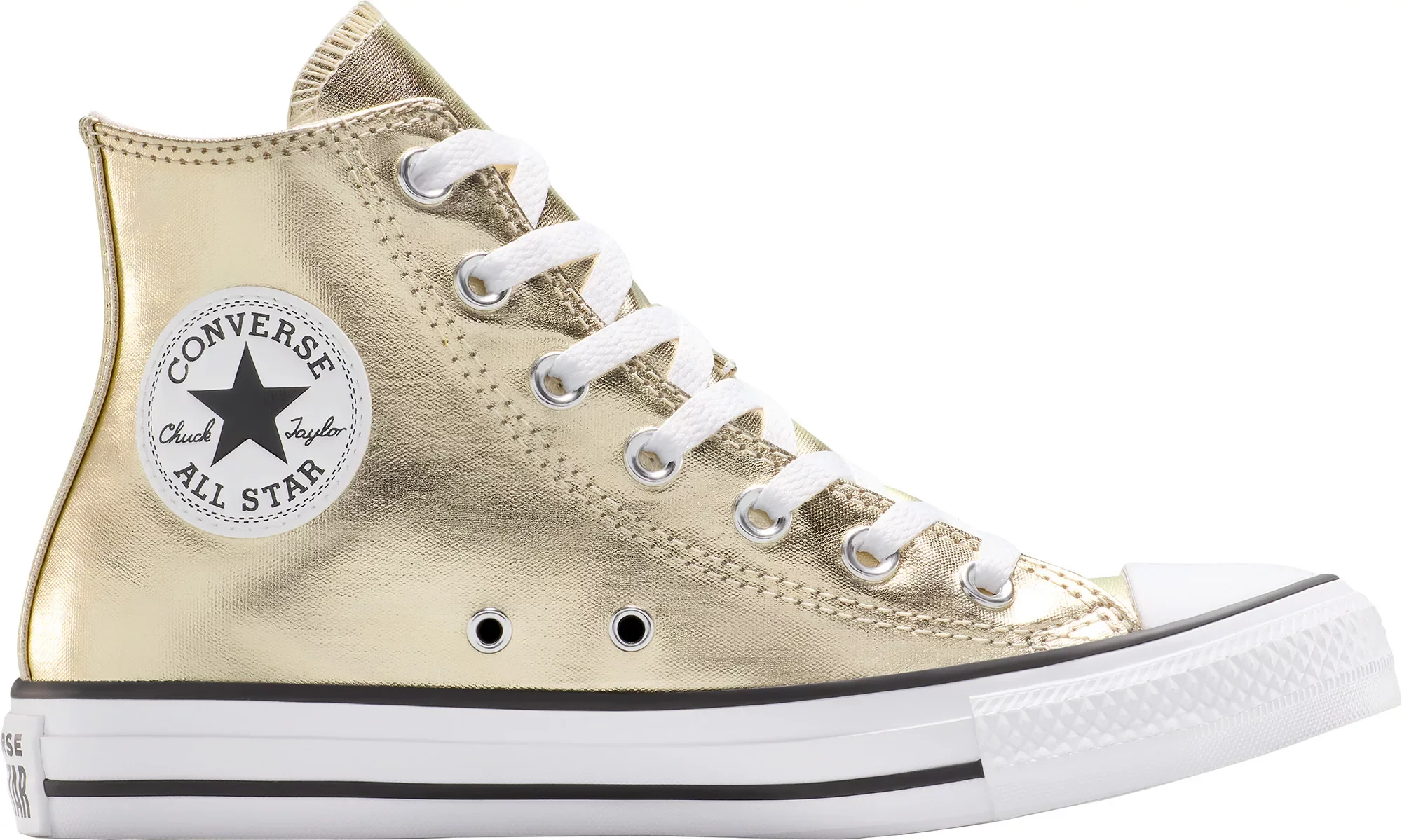 Converse Women's Chuck Taylor All-Star High Top Metallic Canvas Shoes - 1