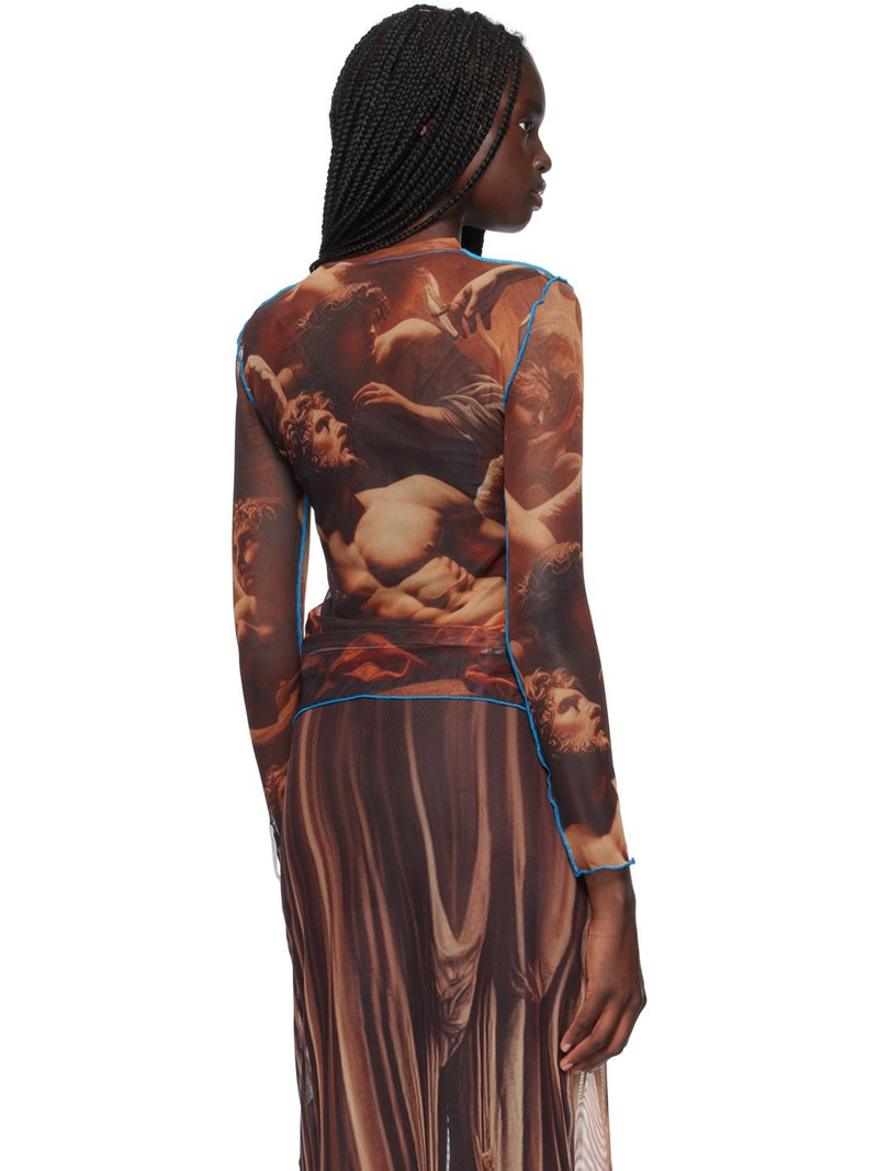 Multicolor Renaissance Mask Long Sleeve T-Shirt 3