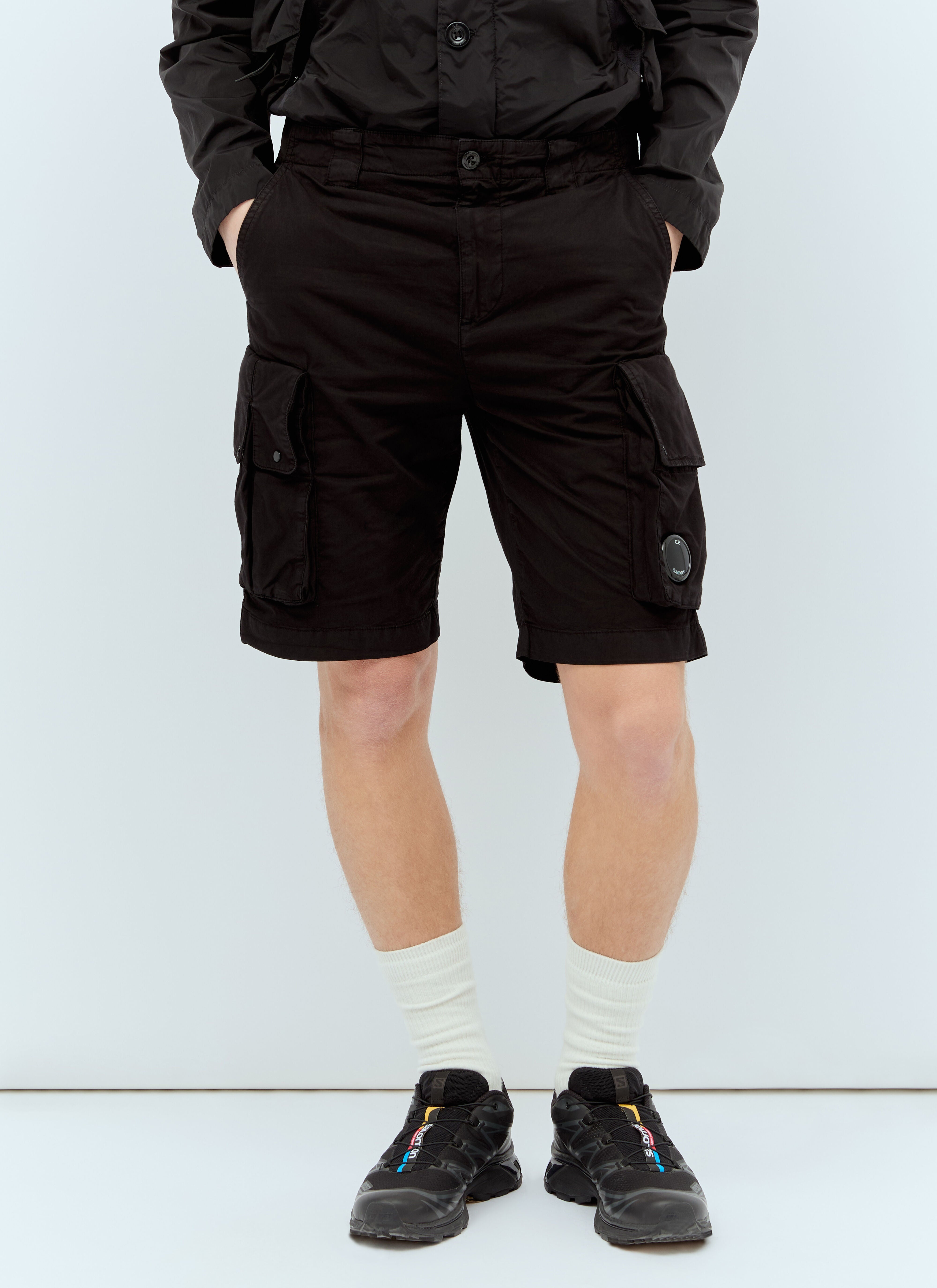 C.P. Company Men Twill Cargo Shorts - 1