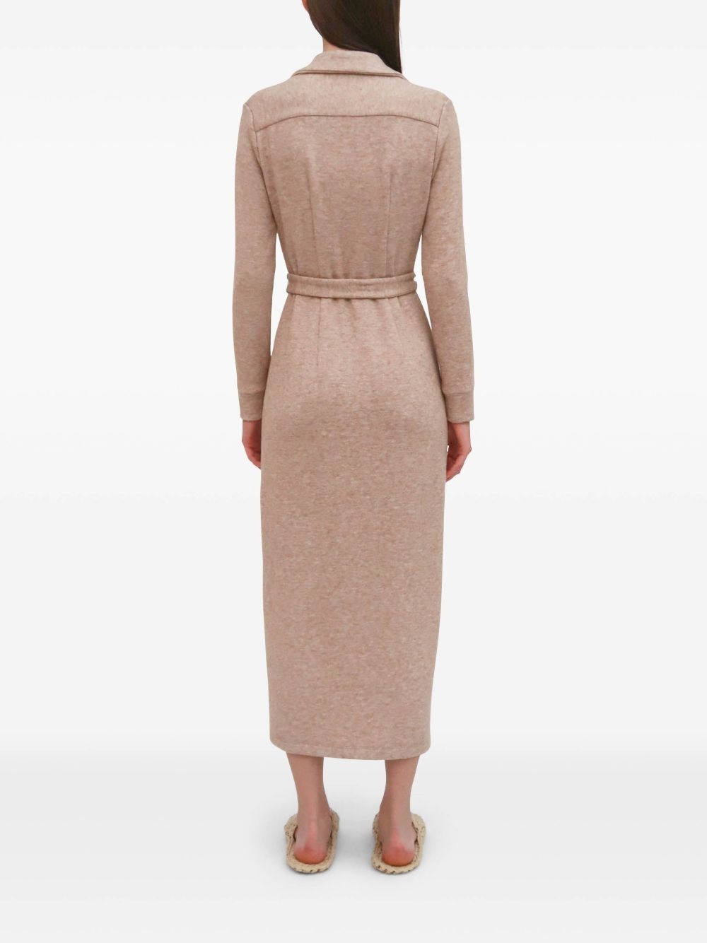 belted shirt dress - 5