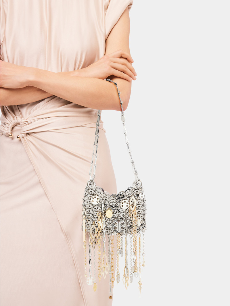 ICONIC SILVER NANO 1969 BAG ASSEMBLED WITH METALLIC PAMPILLES 5