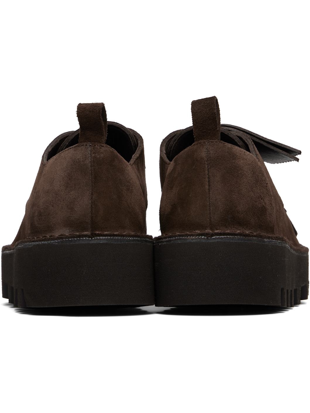 Brown Clarks Originals Edition Desert Khan EG Derbys - 2