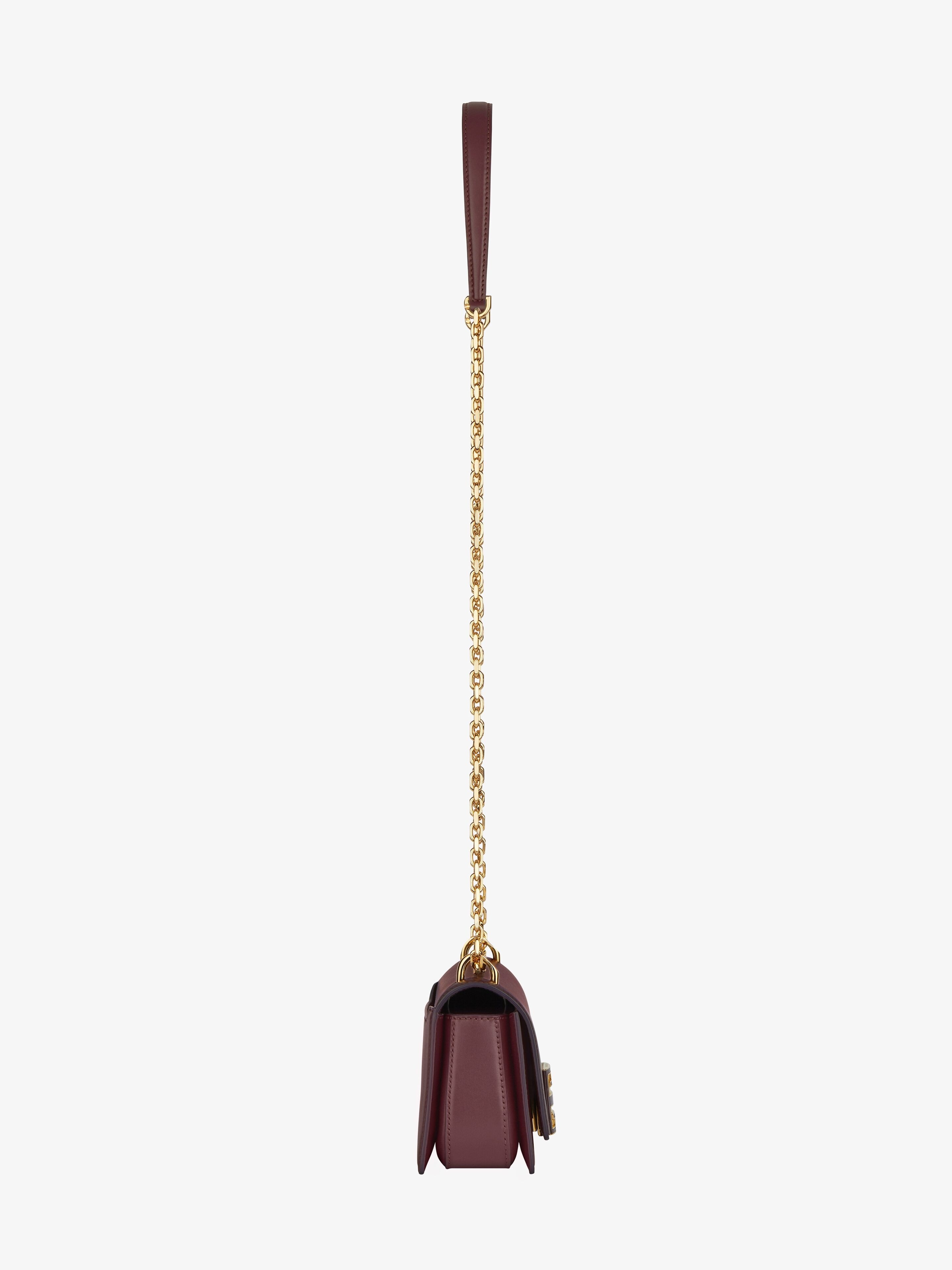 SMALL 4G BAG IN LEATHER WITH CHAIN - 4