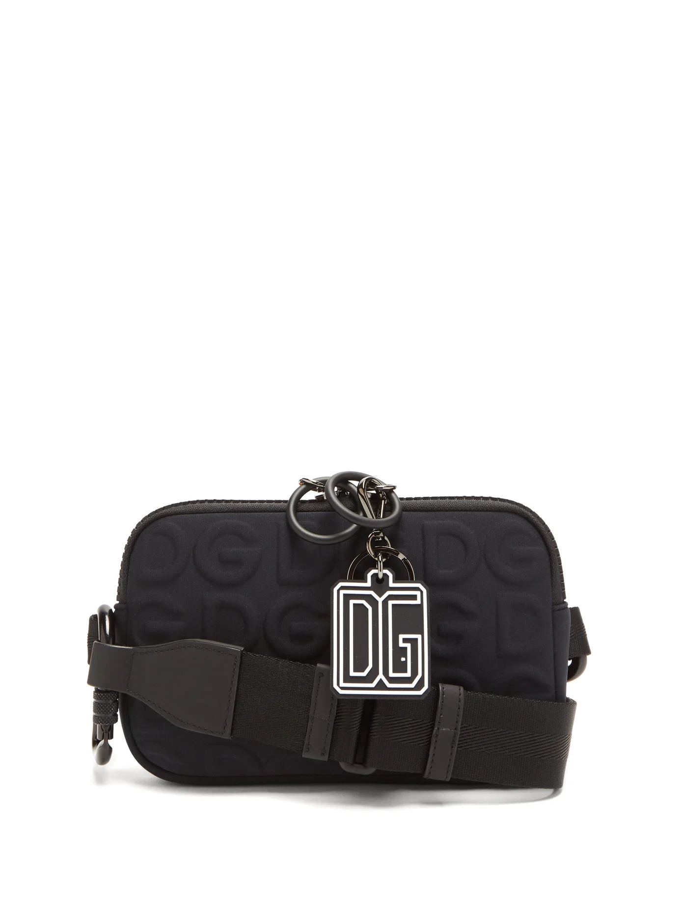 DG-embossed neoprene cross-body bag - 1