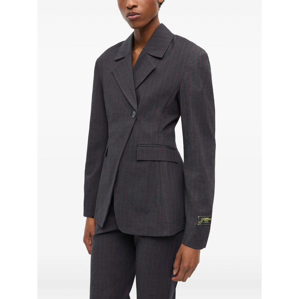 Ganni Black Jackets - Blazers Women - 4