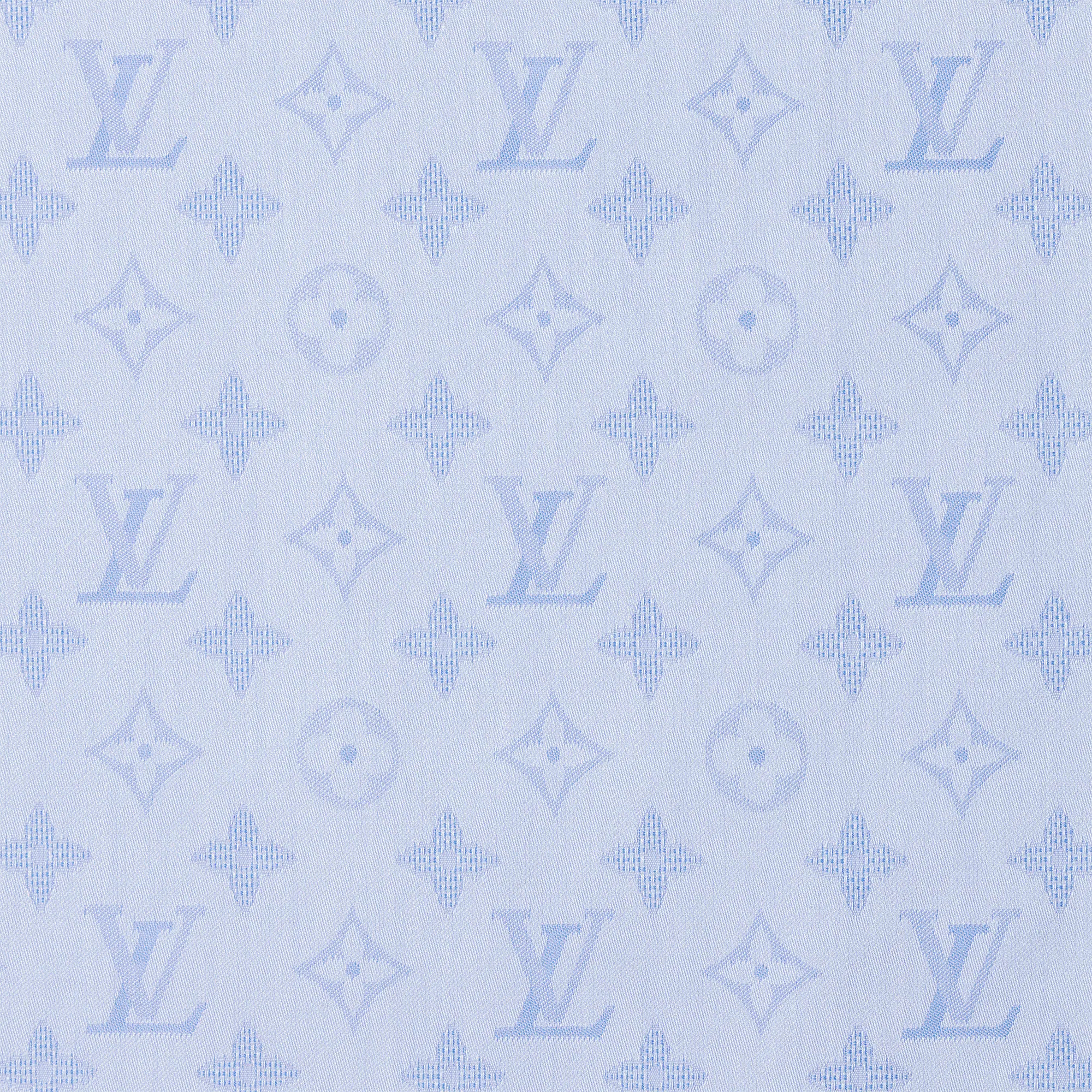Monogram Short-Sleeved Cotton Shirt - 5