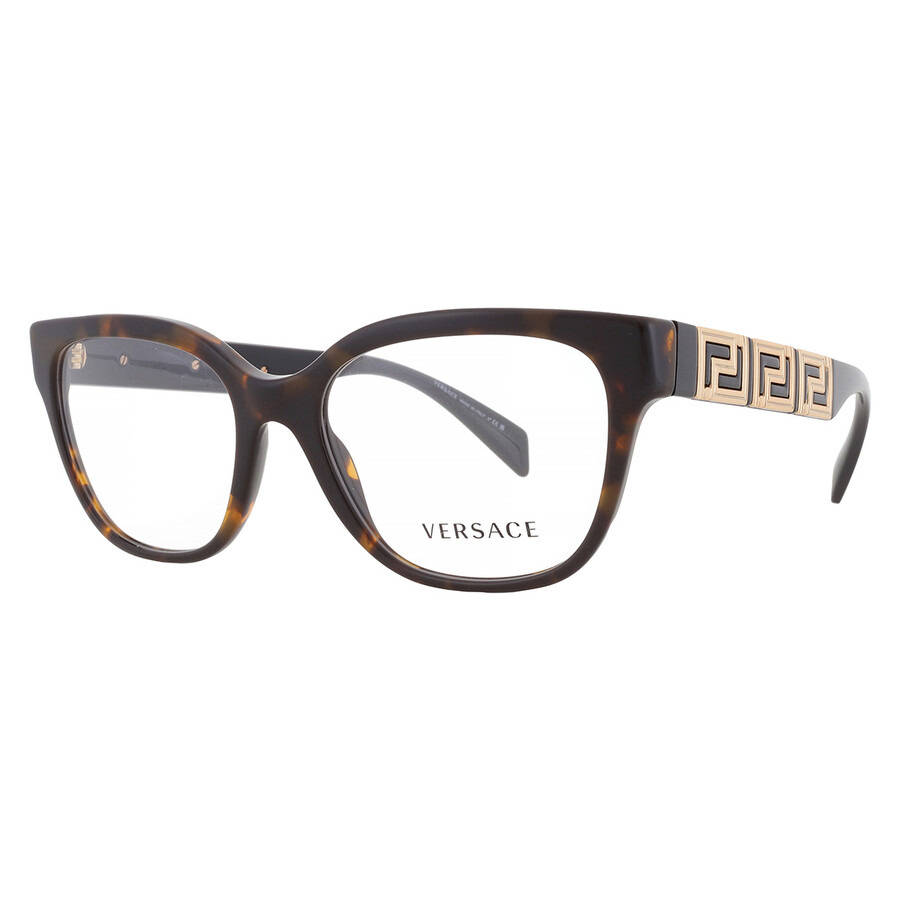 Versace Demo Square Ladies Eyeglasses VE3338 5404 54 - 2