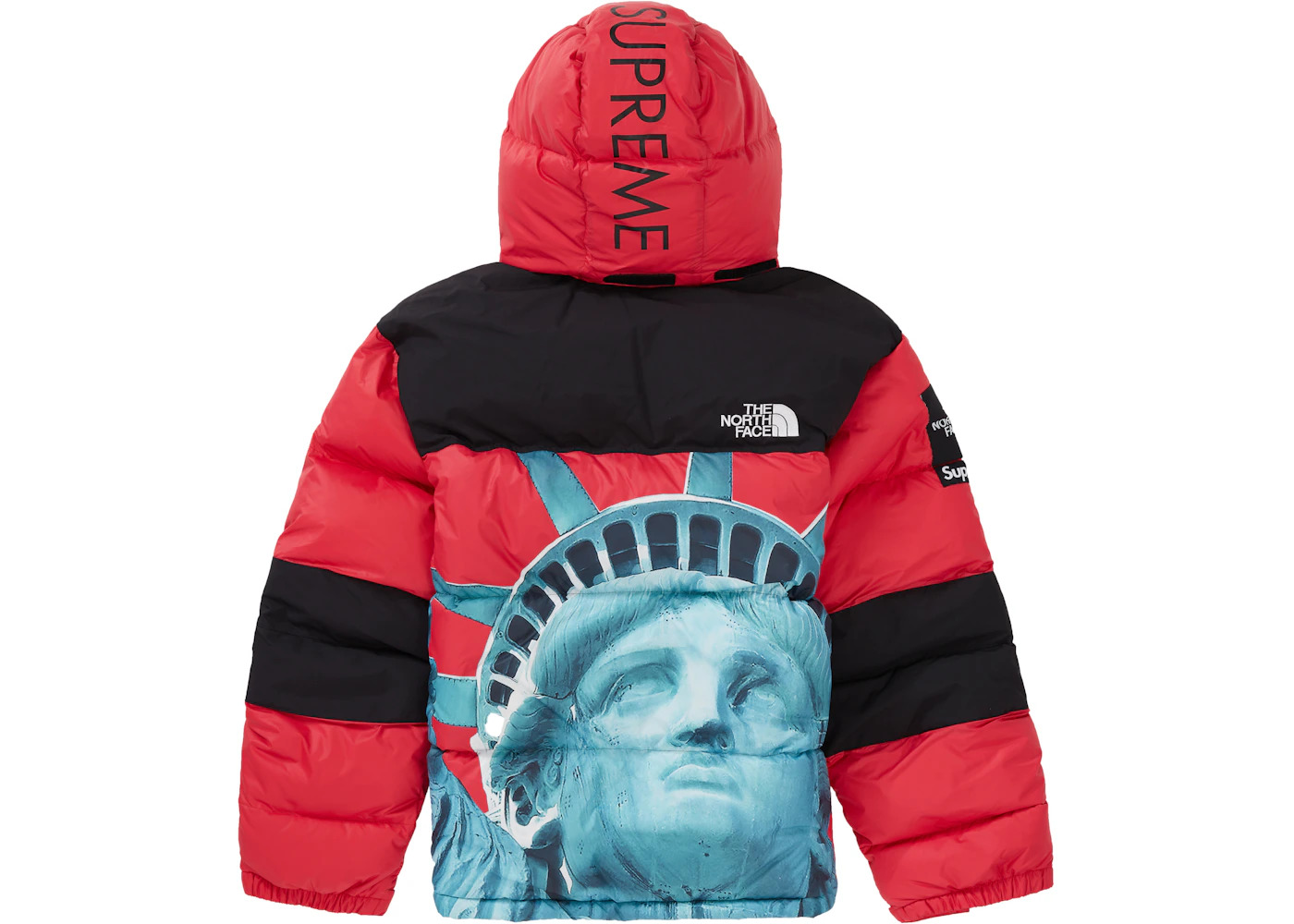 Supreme The North Face Statue of Liberty Baltoro Jacket Red - 3