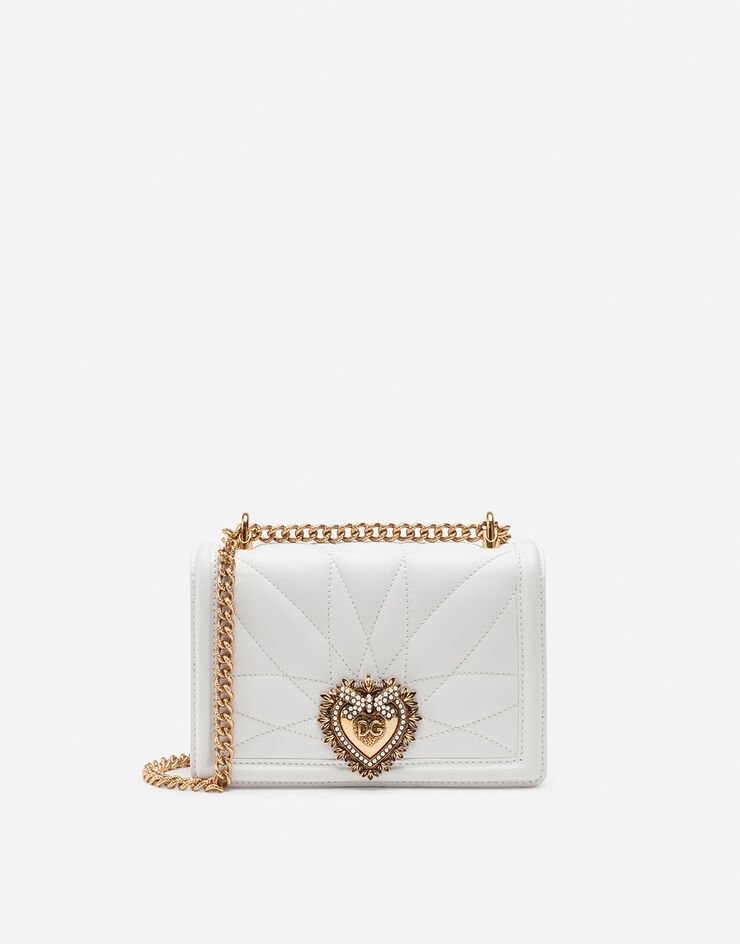 Small Devotion crossbody bag in quilted nappa leather - 1