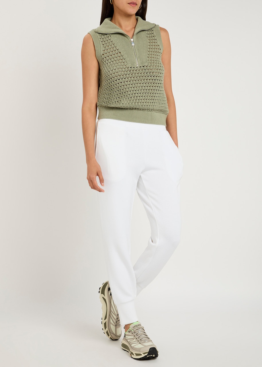 Varley Bains Half-zip Open-knit Vest - 4